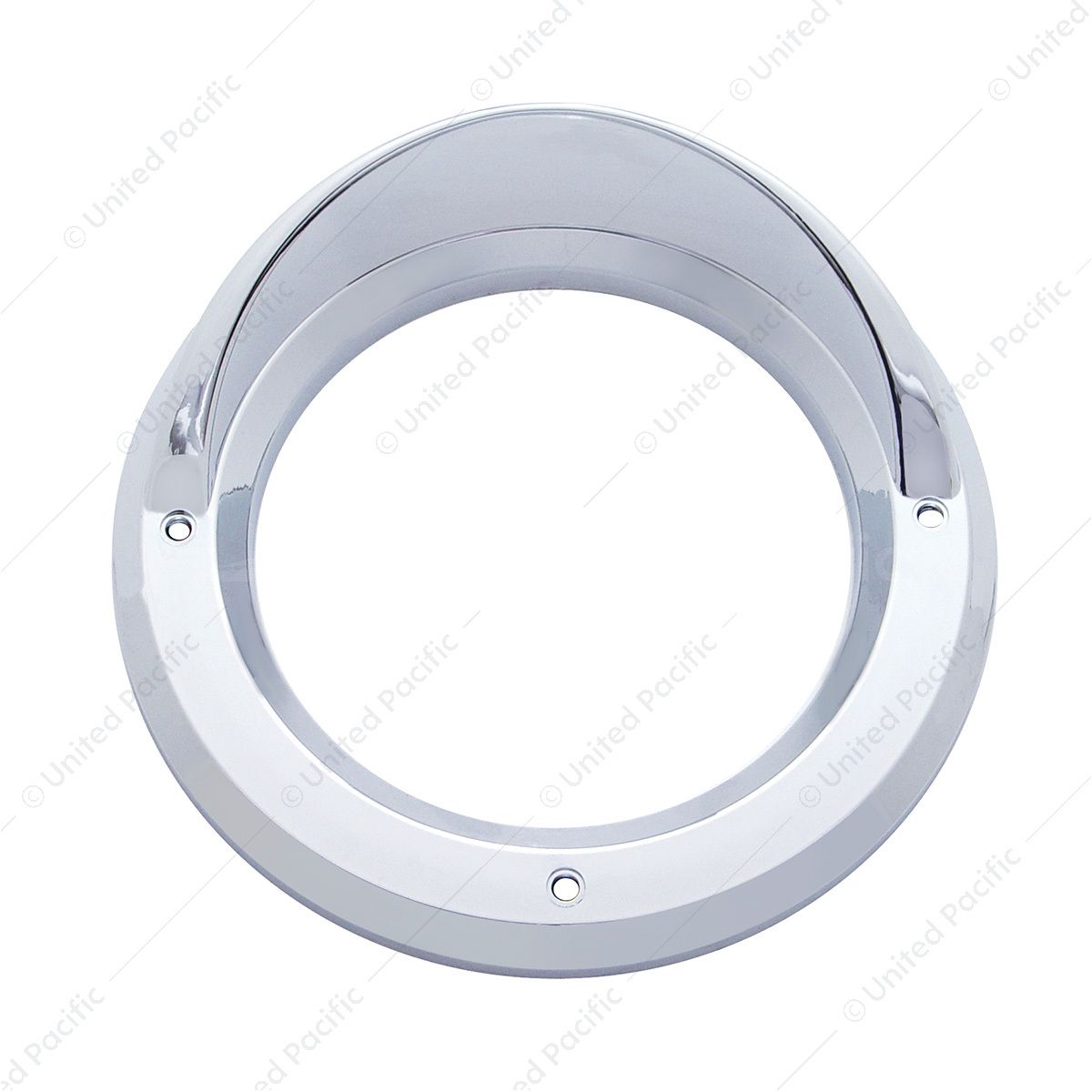 4" Light Bezel With Visor (Bulk)