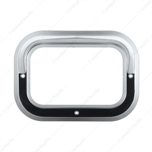 Rectangular Light Bezel With Visor
