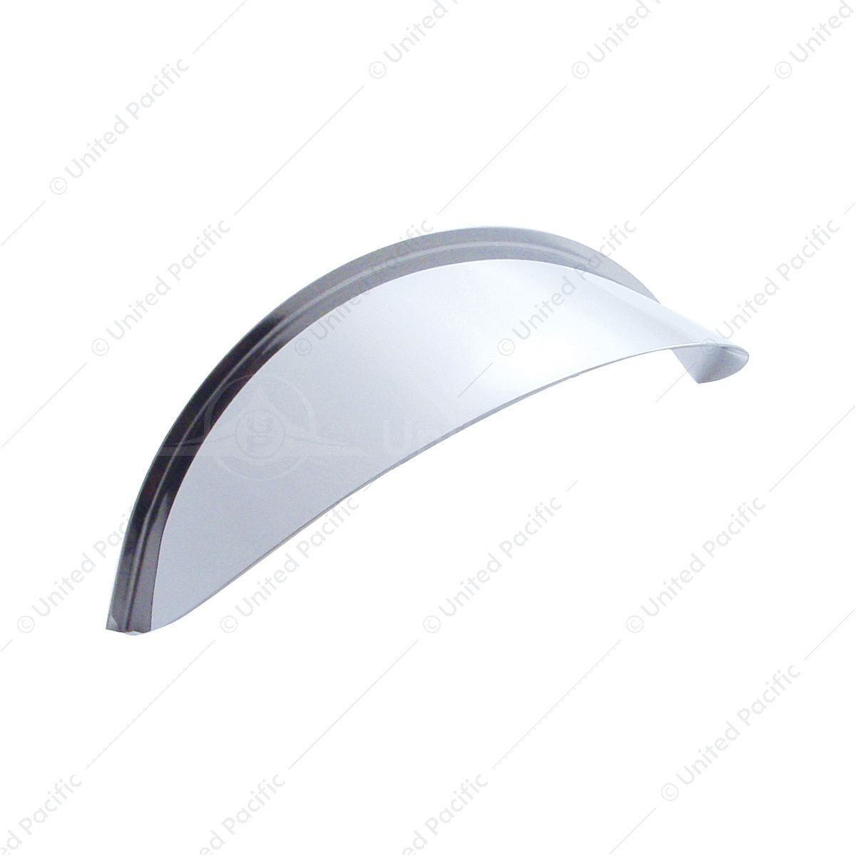 4" Stainless Light Visor With Lip