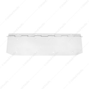 Chrome 2 License Plate Angled Holder With Hinge