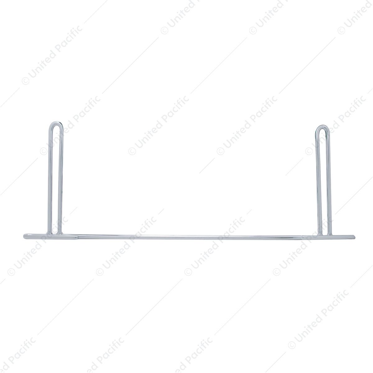 Chrome Anti-Sail Bracket - Peterbilt Battery