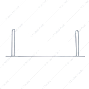Chrome Anti-Sail Bracket - Peterbilt Battery