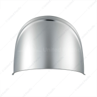 Stainless Steel Extended Style Visor For 7" Headlight