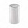 33mm x 3-1/2" Chrome Plastic Cylinder Nut Cover - Push-On (Bulk)