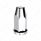 33mm X 4" Chrome Plastic Extra Tall Nut Cover With Flange - Thread-On (Bulk)