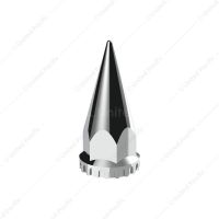 33mm x 4-3/4" Chrome Super Spike Nut Cover - Push-On (Bulk)