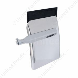 24" X 31" Deluxe Stainless Quarter Fender Set - Triangle Bracket