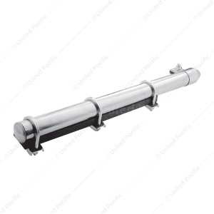 Deluxe Stainless Quarter Fender Bracket - 2" Tube/U-Clamps (Pair)