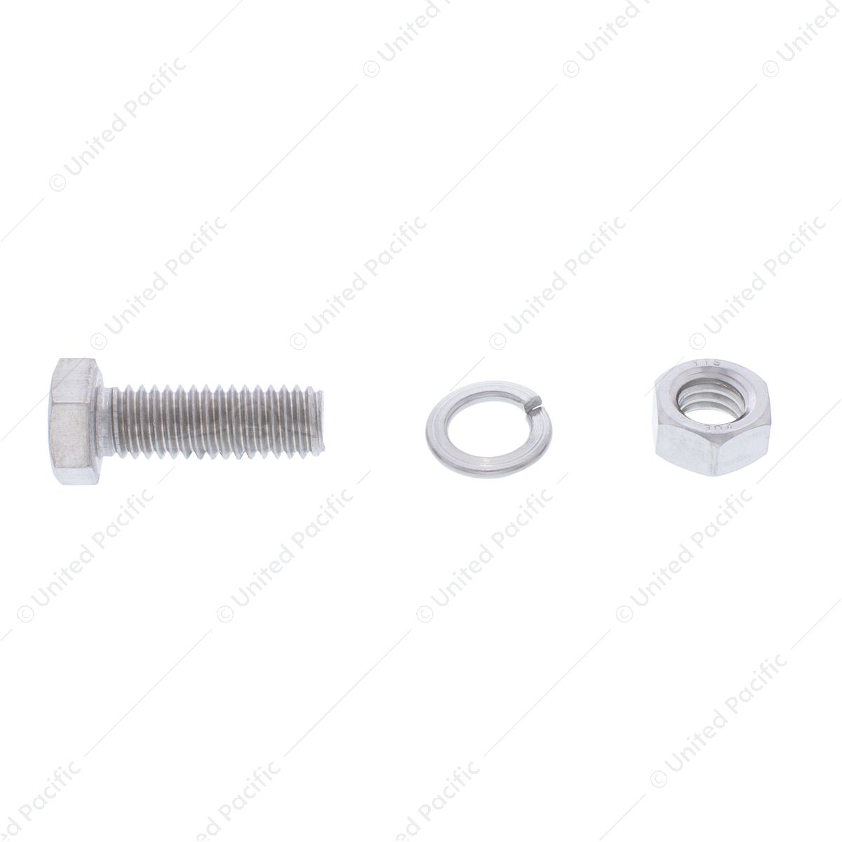 Stainless Quarter Fender Clamp Hardware