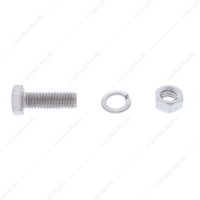Stainless Quarter Fender Clamp Hardware