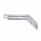 30" Stainless 45-Degree Angled Heavy Duty Mud Flap Hangers - 2-1/2" Bolt Pattern (Pair)
