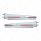 30" Stainless Heavy Duty Mud Flap Hangers With Reflector - 2.5" Bolt Pattern (Pair)