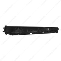 30" Black Heavy Duty Mud Flap Hangers - 2" Bolt Pattern (Pair)