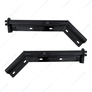 28" 45-Degree Angled Mud Flap Hangers - 1-1/8" Bolt Pattern (Pair)