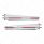 30" Chrome Heavy Duty Mud Flap Hangers With Reflector - 2.5" Bolt Pattern (Pair)