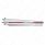 30" Chrome Heavy Duty Mud Flap Hangers With Reflector - 2-1/2" Bolt Pattern (Pair)