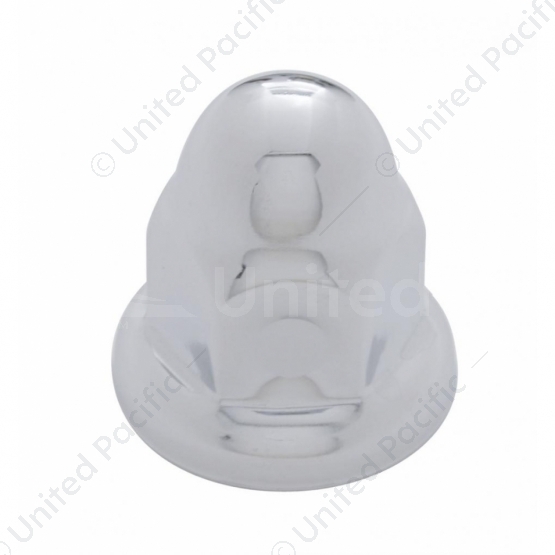 33mm X 2" Chrome Steel Nipple Nut Covers With Flange