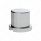 15/16" x 1-3/16" Chrome Plastic Flat Top Nut Covers - Push-On (10-Pack)