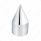 3/4" X 2-5/16" Chrome Plastic Spike Nut Cover - Push-On (Bulk)