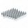 15/16" X 2-1/2" Chrome Plastic Spike Nut Cover - Push-On (Color Box of 60)