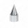 33mm X 4-1/4" Chrome Plastic Stiletto Nut Covers - Thread-On (10-Pack)
