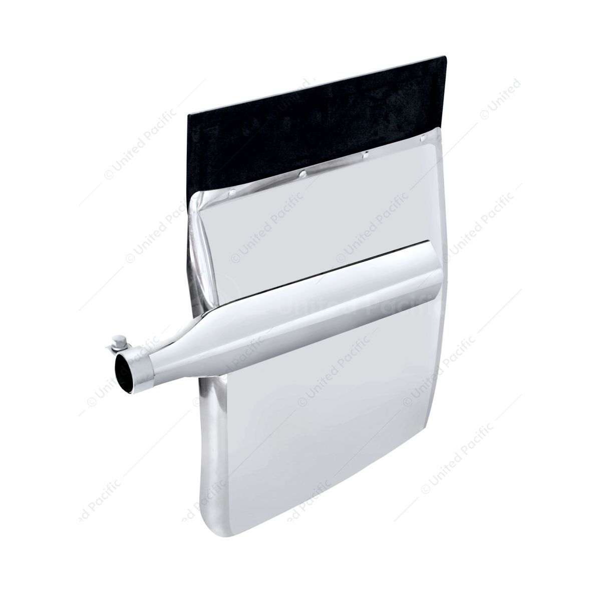 24" X 27" Stainless Quarter Fender Set - Triangle Bracket