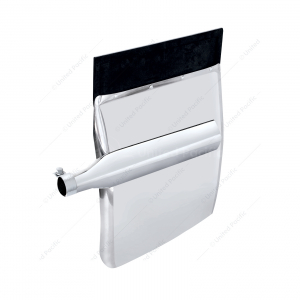 Stainless Quarter Fender Set - Triangle Bracket