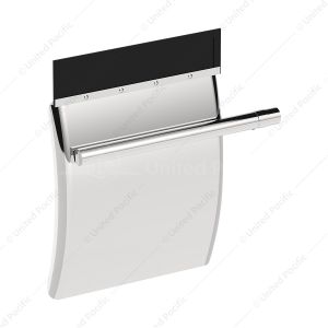 24" X 27" 430 Stainless Quarter Fender With Tube Bracket Set (Pair)