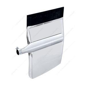 24" x 34" Stainless Quarter Fender Set - Triangle Bracket