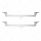 Kenworth Stainless Emblem Accent (Card of 2)