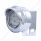 9 LED Mud Flap Hanger End Light With Visor - Red LED/Clear Lens