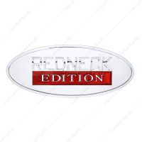 Chrome Die Cast Oval Emblem - "Redneck Edition"