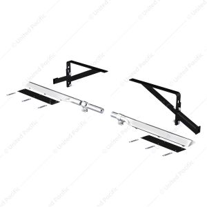 29" 430 Stainless Steel Universal Heavy Duty Half Fender Mounting Arm Kit (Pair)