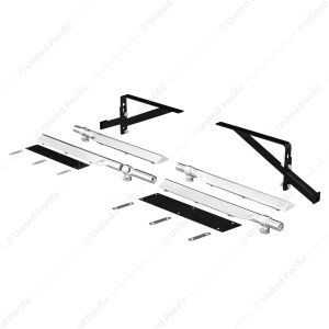 29" 430 Stainless Steel Universal Heavy Duty Full Tandem Fender Mounting Arm Kit (Pair)