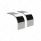 80" 430 Stainless Steel (16ga) Roll Formed Edge Smooth Half Fender/Long Drop - SS Series (Pair)