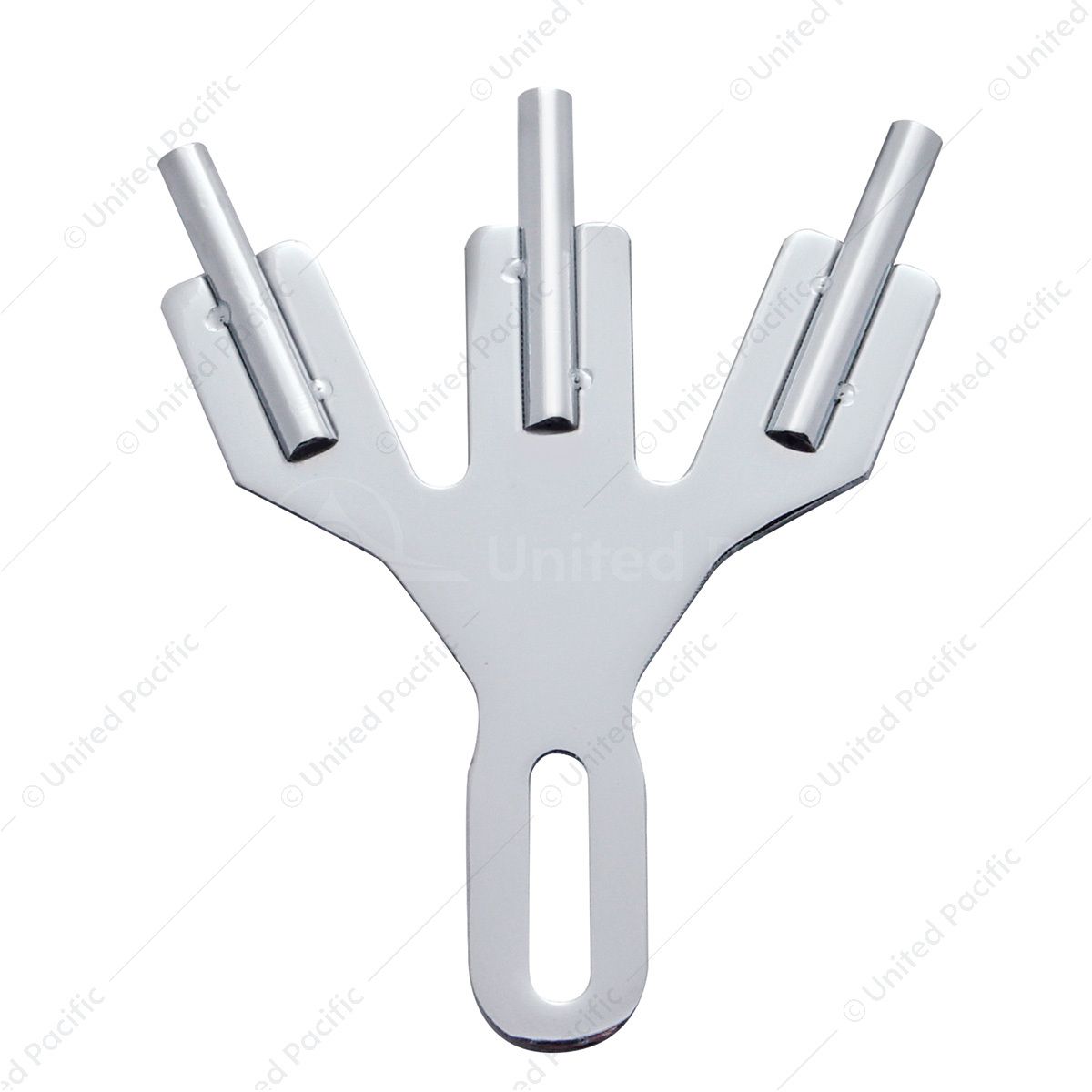 Stainless Steel 3-Post Flag Holder