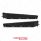 30" Black Heavy Duty Mud Flap Hangers - 2.5" Bolt Pattern - Competition Series (Pair)