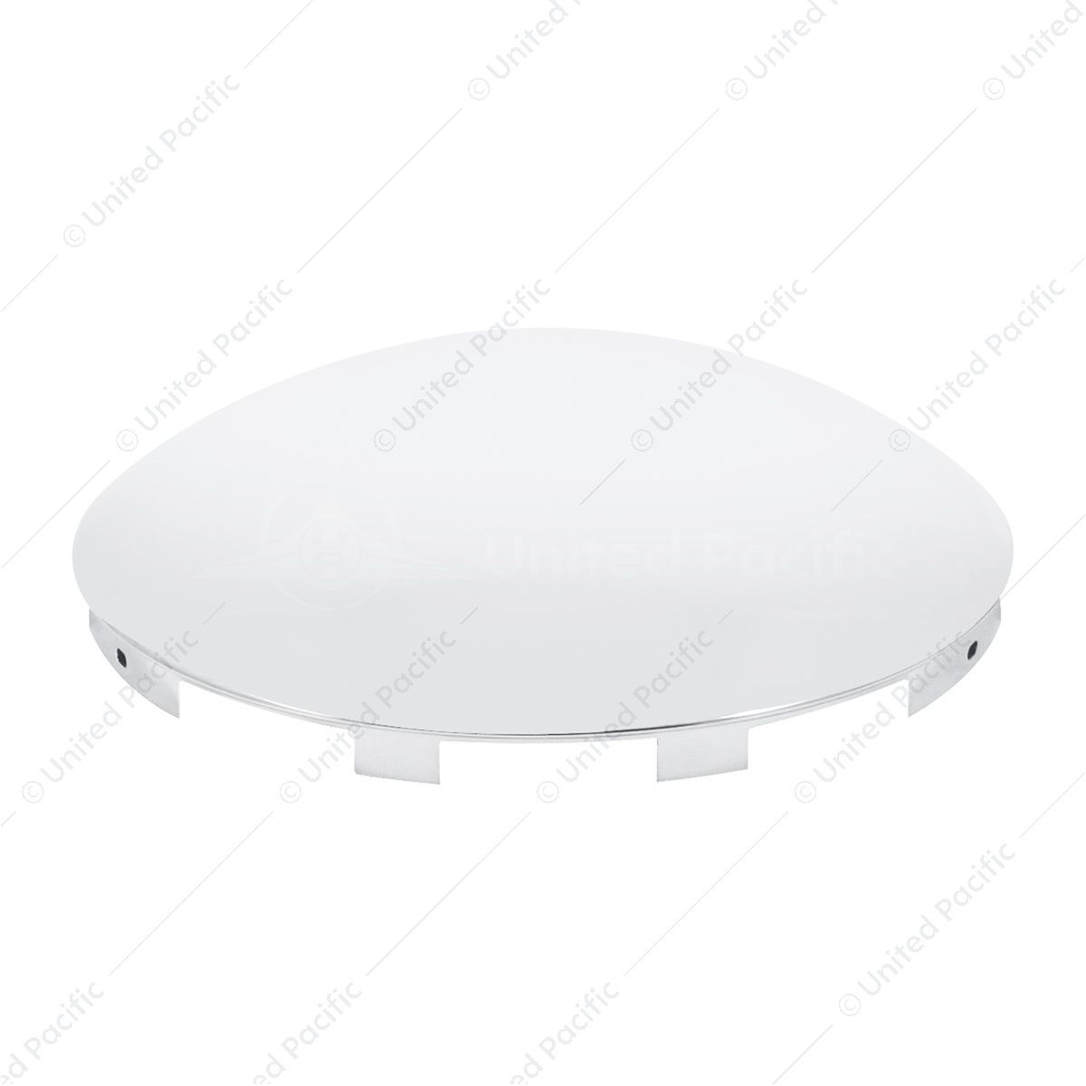 Universal Stainless Steel Dome Front Hubcap - 7/16" Lip