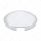 5 Even Notched Stainless Steel Dome Front Hubcap - 1" Lip
