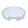 5 Even Notched Stainless Steel Pointed Front Hubcap - 1" Lip