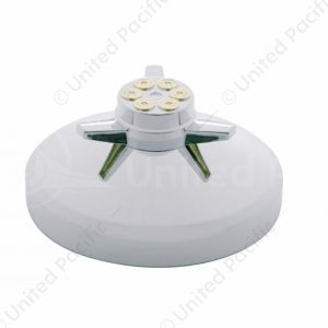 8" 304 Stainless Rear Hubcap With Gun Cylinder Spinner