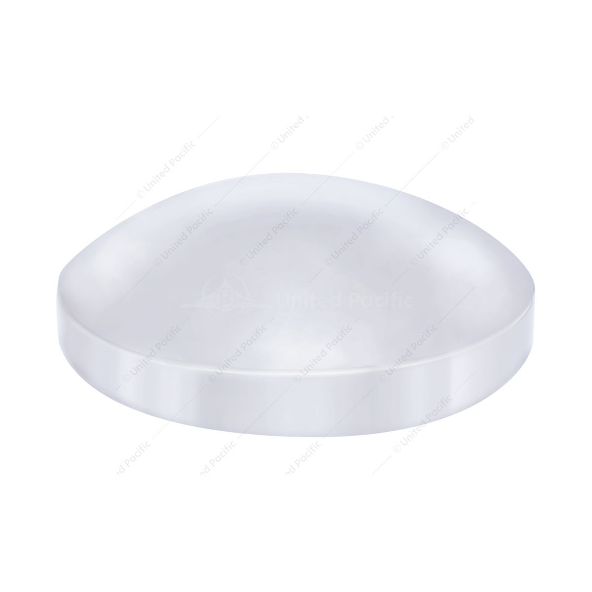 7-1/2" Stainless Dome Rear Hubcap