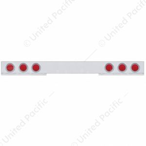Stainless 1 Piece Rear Light Bar With 6X 4" Lights
