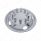 22-1/2" OD Stainless Front Wheel Simulator Set - 5 Vent Holes, Hub Piloted