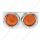 Stainless Light Bracket With 2X 4" Lights & Visors - Amber Lens