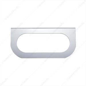 Stainless Light Bracket With Oval Light Cutouts