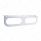 Stainless Light Bracket With 2X Oval Light Cutouts