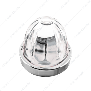 Dual Function Glass Watermelon Flush Mount Kit With LED Bulb