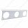 Stainless Light Bracket With 3X 2-1/2" Light Cutouts