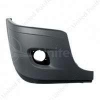Bumper End Assembly With Fog Light Hole For 2008-2017 Freightliner Cascadia - Passenger